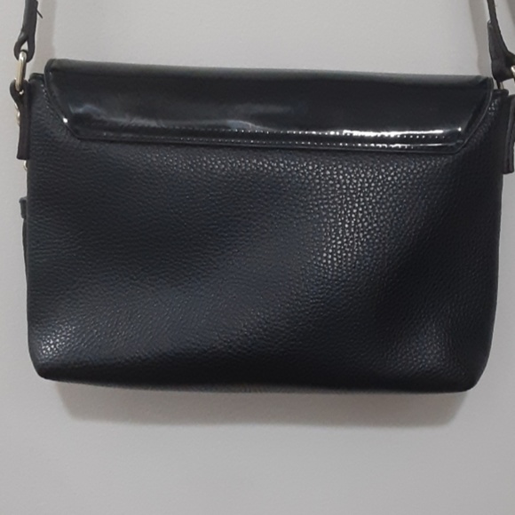 Anne Klein Purse Handbag Black Adjustable Strap - Picture 3 of 7